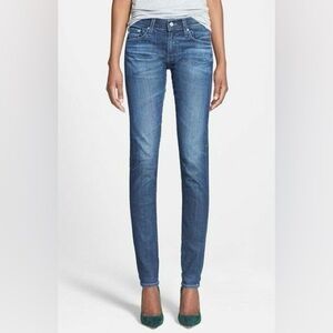Adriano Goldschmied AG Nikki Relaxed Skinny Jeans Low Rise Whisker Soft Women 25